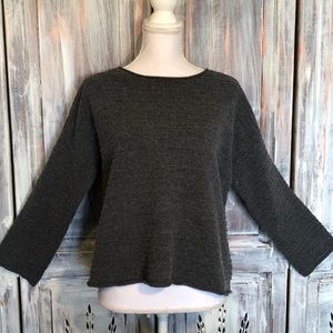 Eileen Fisher Rib Organic Cotton Knit Sweater